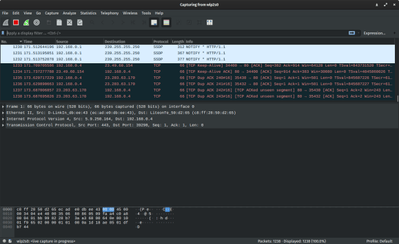 Wireshark_3.0.3_screenshot
